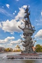 Peter The Great statue by Zurab Tsereteli