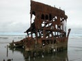 Peter Iredale Shipwreck Royalty Free Stock Photo