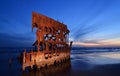 Peter Iredale Shipwreck Royalty Free Stock Photo