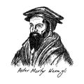 Peter Martyr Vermigli 1499-1562 was an Italian-born Reformed theologian. Christian figure
