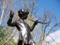 Peter Pan statue Royalty Free Stock Photo