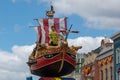 Peter Pan and Wendy in Disney Festival of Fantasy Parade at Magic Kigndom 1