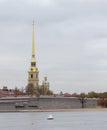 Peter And Paul Fortress And Neva River