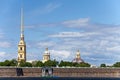 Peter and Paul Fortress.Russia. Petersburg.