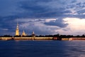 Peter and Paul Fortress in Saint-Petersburg