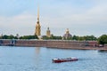 Peter and Paul Fortress, St. Petersburg, Russia Royalty Free Stock Photo