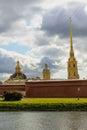 The Peter and Paul Fortress, St.Petersburg Russia Royalty Free Stock Photo