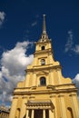 Peter and Pauls cathedral of Peter and Paul fortress in Saint-Petersburg, Russia. Royalty Free Stock Photo