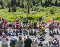 Peter Sagan in Yellow Jersey - Tour de France 2016 Royalty Free Stock Photo