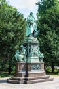 Peter v Cornelius statue in Dusseldorf, Germany
