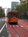 The `Peter Witt` Street Car built for Milan, Italy, 1. Royalty Free Stock Photo