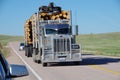 Peterbilt Truck. Royalty Free Stock Photo