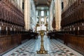 Peterborough Cathedral Lectern in Choir Royalty Free Stock Photo