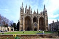 Peterborough Cathedral. Royalty Free Stock Photo