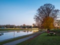 Peterborough Lift Locks Trent Severn Waterway At Dusk Royalty Free Stock Photo