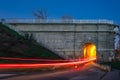 Peterborough Lift Locks Trent Severn Waterway At Dusk Royalty Free Stock Photo