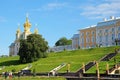 Petergoff Grand Palace and Park, St. Petersburg, Russia Royalty Free Stock Photo