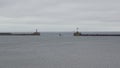 Peterhead Lighthouse in Aberdeenshire