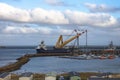 Peterhead harbour. Aberdeenshire, Scotland.