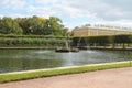 Fountains of the Upper Garden. Peterhof. St. Petersburg.