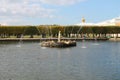 Fountains of square ponds. Peterhof. St. Petersburg.