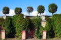 Peterhof, the defensive wall of the garden of Venus