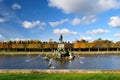 Peterhof, Fountain Neptune Royalty Free Stock Photo