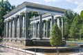 Peterhof fountain. St.Petersburg, Russia.