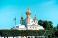 Peterhof. Grand Palace Church Corps