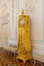 Peterhof. Great Peterhof Palace. Luxurious interior decoration