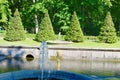 Peterhof, great water fountain - Peters the great summer residence park