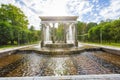 Peterhof, lion cascade