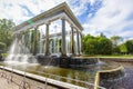 Peterhof, lion cascade