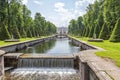 Peterhof. Marine Canal