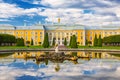 Peterhof Palace, St. Petersburg Royalty Free Stock Photo