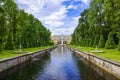 Peterhof, Russia (UNESCO World Heritage) Royalty Free Stock Photo