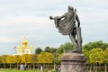 Peterhof. Russia. The Upper Garden. Apollo Belvedere Statue