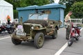 PETERHOF, RUSSIA. The Willys MB car (Willis) cos