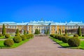Summer day in the Peterhof Palace garden