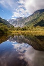 Peters Pool at Franz Josef in New Zealand