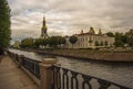 Petersburg. Kryukov canal and St. Nicholas Cathedral.