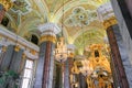 Petersburg, Russia - July 2, 2017: Interior Peter and Paul Cathedral in Peter and Paul Fortress.