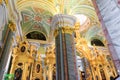 Petersburg, Russia - July 2, 2017: Interior Peter and Paul Cathedral in Peter and Paul Fortress. Royalty Free Stock Photo