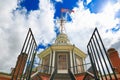 Petersburg, Russia - July 2, 2017: Peter and Paul Fortress. Watchtower on the Naryshkinsky bastion. Royalty Free Stock Photo