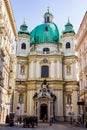 St. Peter`s Catholic Church, Vienna Royalty Free Stock Photo