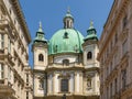 Peterskirche (Saint Peter Church) In Vienna Royalty Free Stock Photo