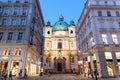 Peterskirche (Saint Peter Church) In Vienna Royalty Free Stock Photo