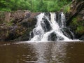 Peterson Falls on Montreal River Royalty Free Stock Photo