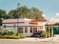 Petes Gas Station Museum on Route 66 in Williams, Arizona Royalty Free Stock Photo