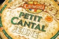 Petit cantal jeune cheese